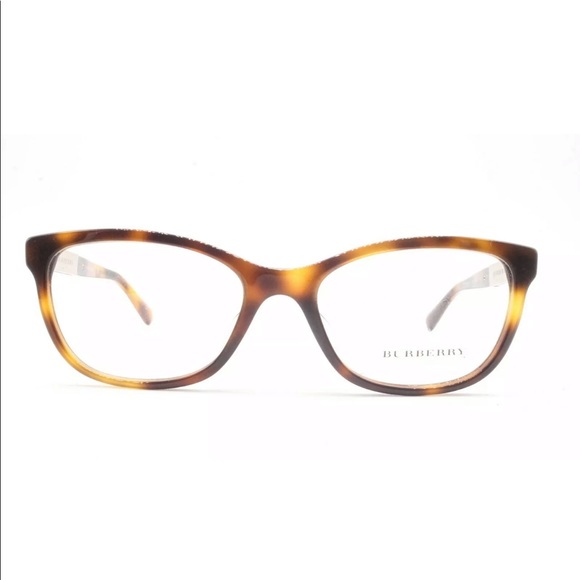 BURBERRY B 2232-F 3316 TORTOISE EYEGLASSES 53-17 - Picture 2 of 3
